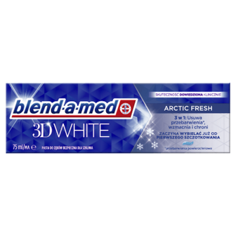 Паста зубна Blend-a-med 3D White Арктична свіжість 75мл