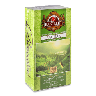 Чай зелений Basilur без конверту 25*1,5г/уп