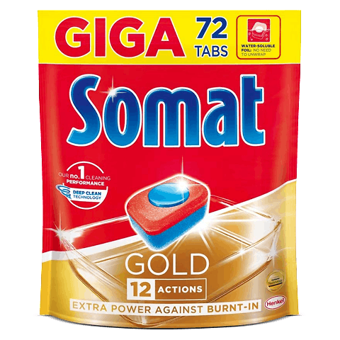 Таблетки для посудомийних машин Somat Gold 72шт