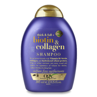 Шампунь для волосся Ogx Biotin&Collagen для тонкого волосся 385мл