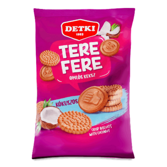 Печиво Detki Tere-Fere хрустке з кокосом 180г