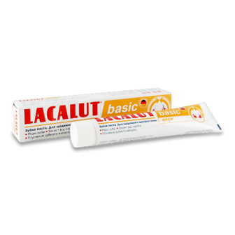 Паста зубна Lacalut Basic Фтор 75мл