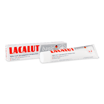 Паста зубна Lacalut Basic Відбілювання 75мл