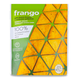 Крекер «Лавка традицій» Frango «Хумус-снек» з зеленою цибулею 40г