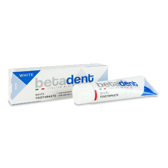 Паста зубна Betadent White 100мл