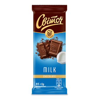 Шоколад молочний «Світоч» 85г