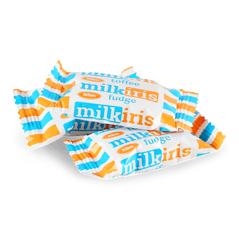 Цукерки Klim MilkIris fudge ірископодібні 100г