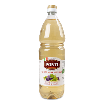 Оцет Ponti з білого вина 1л