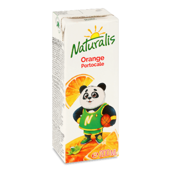 Напій соковмісний Naturalis апельсиновий 0,2л