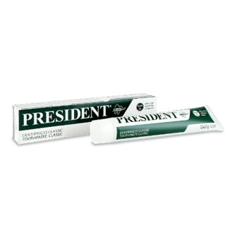 Паста зубна President Classic 75мл