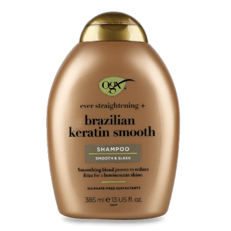 Шампунь для волосся Ogx Brazilian Keratin Smooth 385мл