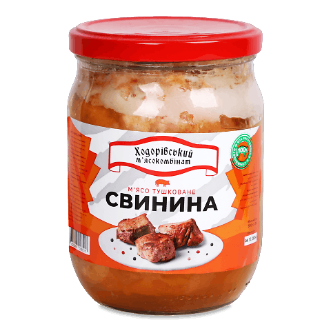 М&#039;ясо свинини Ходорівський МК тушковане 500г