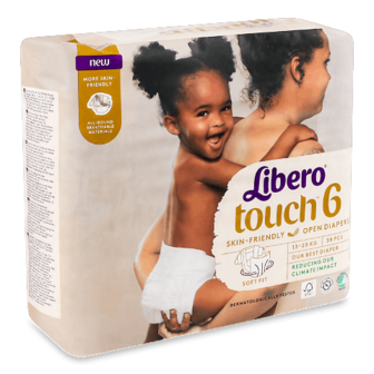 Підгузки дитячі Libero Touch 6 (13-20 кг) 38шт
