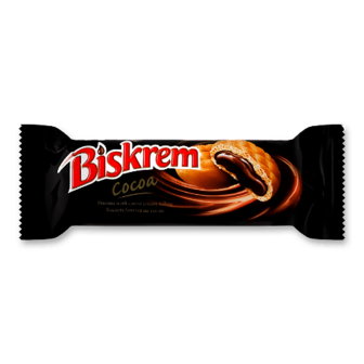 Печиво Ulker Biskrem з шоколадною начинкою 60г
