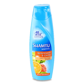 Шампунь Shamtu «Живлення і сила» з екстрактом фруктів 360мл