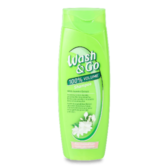 Шампунь Wash&Go з екстрактом жасмину для нормального волосся 400мл