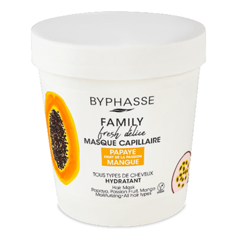Маска Byphasse Family з папаєю, маракуєю та манго 250мл