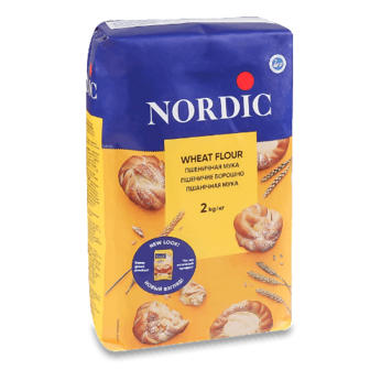 Борошно пшеничне Nordic в/ґ 2кг