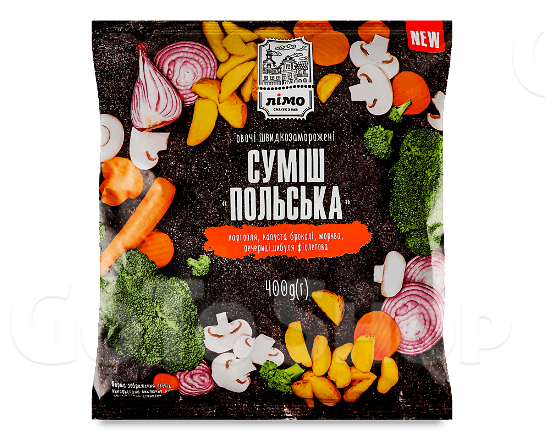 Суміш овочева «Лімо» «Польська» швидкозаморожена, 400г