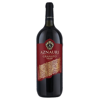 Вино 1,5 л Aznauri Грано Велі червоне напівсолодке 9-13% об ск/бут Україна 