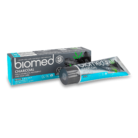 Паста зубна Biomed Charcoal 100г