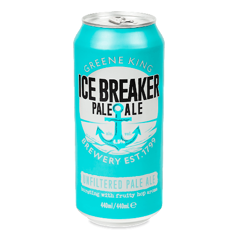 Пиво Ice Breaker Pale Ale світле нефільтроване 0,44л