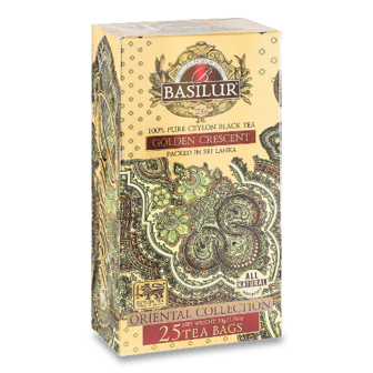 Чай чорний Basilur Oriental Golden crescent 25*2г