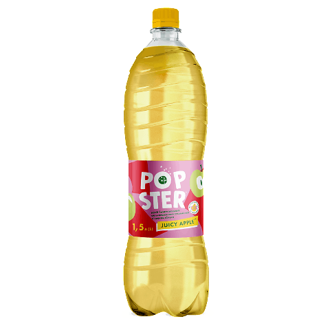 Напій соковмісний сильногазований Popster Juicy Apple 1,5л