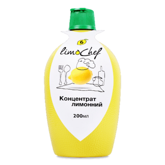 Концентрат Eurofood лимонний 200мл