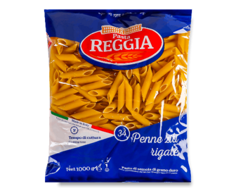 Вироби макаронні Pasta Reggia «Пенне Дзіті Рігате», 1кг