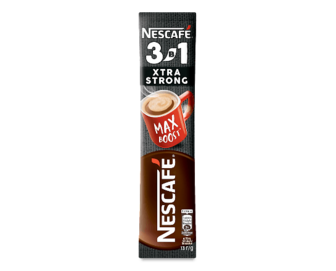 Напій кавовий Nescafe Xtra Strong мікс 3 в 1 розчинний, 13г