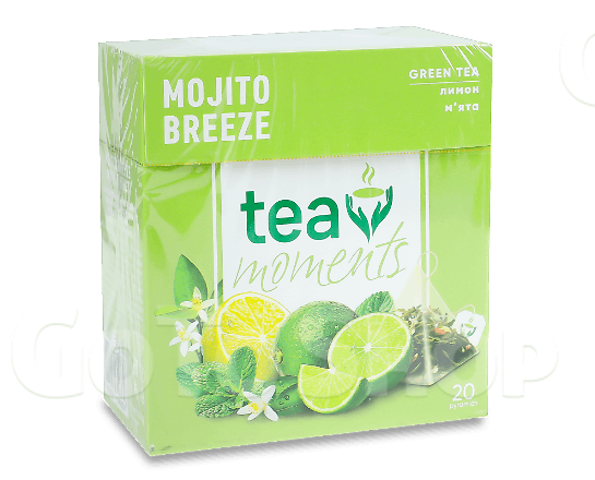 Чай зелений Tea Moments Mojito Breeze, 20*1,7г