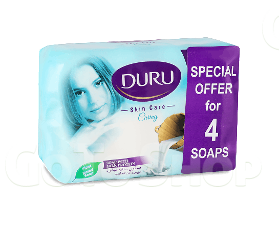 Мило Duru Skin Care з молочним протеїном, 4*65г