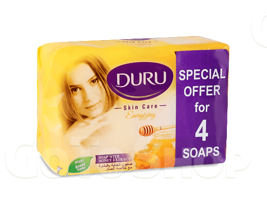 Мило Duru Skin Care з екстрактом меду, 4*65г
