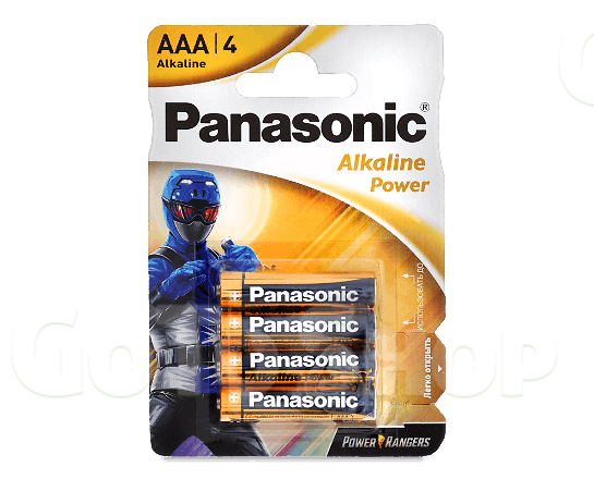 Батарейка Panasonic AlkPower Cirque Du Soleil LR03, 4шт