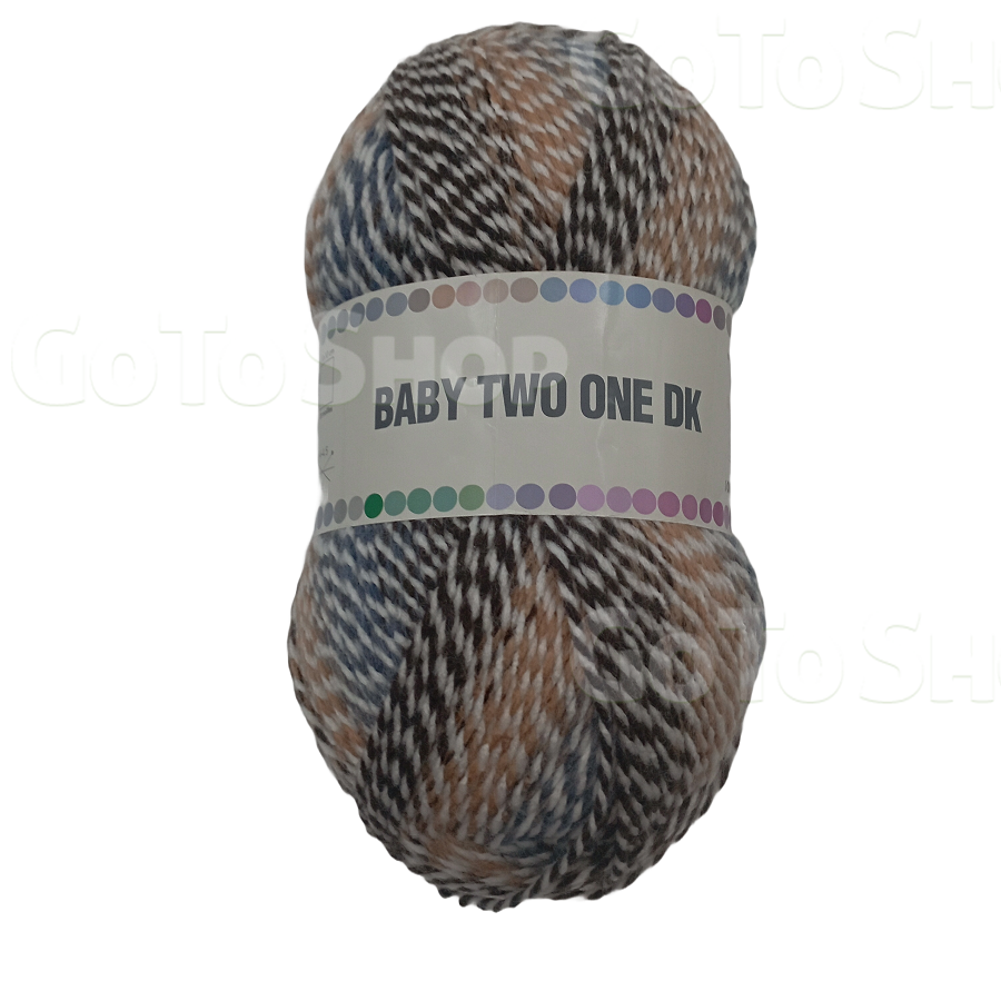 Пряжа BABY TWO ONE DK 100% акрил, 300 m (м), 100 g (г), арт. H-2023-3 