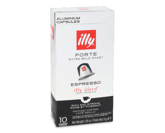 Кава мелена Illy Forte Espresso в капсулах 10 шт., 57г