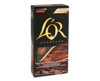 Кава мелена L'OR Espresso Chocolate в капсулах 10 шт., 52г