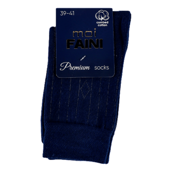 Шкарпетки чоловічі moi Faini 113018 т.синій р39-41 1 пара