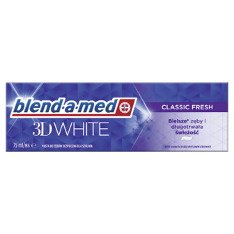 Паста зубна Blend-a-med 3D White Класична свіжість 75мл