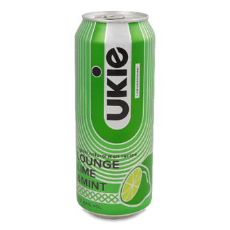 Пиво Ukie Lounge Lime&Mint світле з/б 0,5л