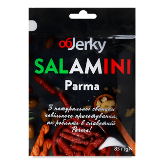Ковбаски Objerky Salamini Parma сиров'ялені 85г