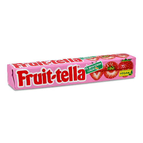 Цукерки Fruittella «Полуниця» жувальні 41г