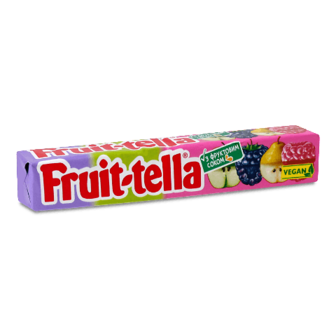 Цукерки Fruittella «Садові фрукти» жувальні 41г