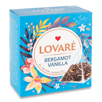 Чай чорний Lovare Bergamot Vanilla 15*2г