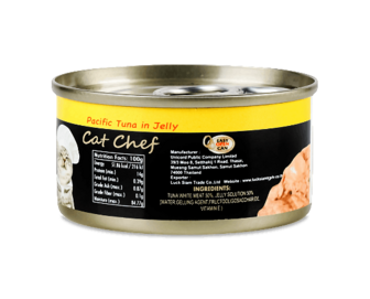 Корм для котів Cat Chef тихоокеанський тунець у желе, 80г