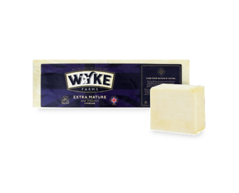 Сир Wyke Farms «Чеддер» білий екстра витриманий з коров'ячого молока, кг