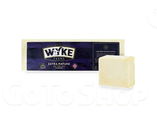 Сир Wyke Farms «Чеддер» білий екстра витриманий з коров&#039;ячого молока, кг