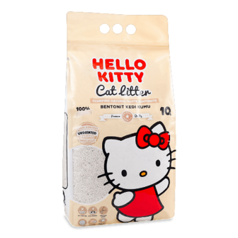 Наповнювач Hello Kitty бентонітовий 10л