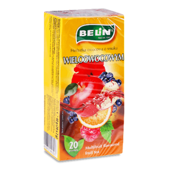 Суміш фруктово-ягідна Belin «Мультифрукт» 20*2г